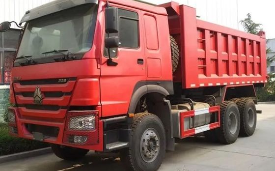 351-450hp HOWO371 DOT認証とタイヤのダンプトラック