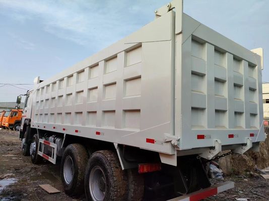 8×4 駆動ホイール ターパー トラック HOWO E7 ダンプ トラック マニュアルトランスミッションタイプ