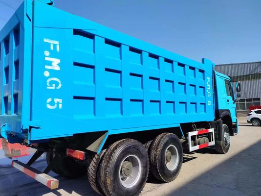 フロントリフティングスタイル シノトラック HOWO 6*4 ダンプトラック 371HP 中古トラック 10タイヤ 青