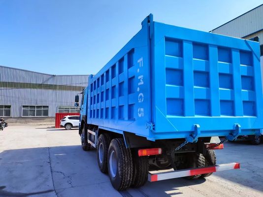 フロントリフティングスタイル シノトラック HOWO 6*4 ダンプトラック 371HP 中古トラック 10タイヤ 青