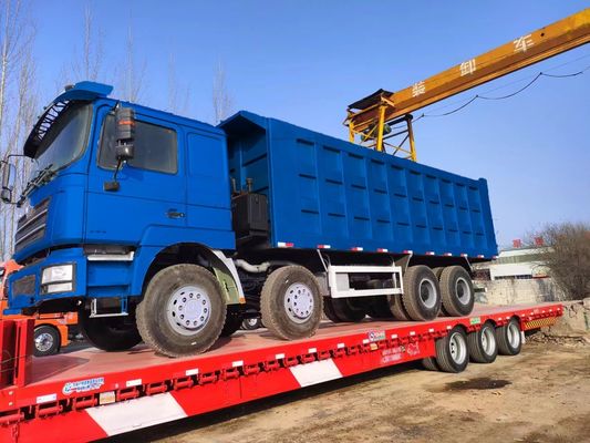 50トン60トン Shacman F3000 8X4 12ホイール HOWO 大容量の中古重量ダンプトラック