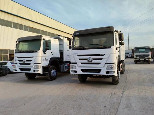 6×4 フロントリフティングスタイル ダンプトラック 351-450HP 中古 シノトラック HOWO 10ホイラー ホワイト