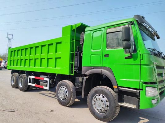 中古 シノトラック HOWO 6*4 ダンプトラック グリーン 大型重荷トラック エンジン容量 6-8L