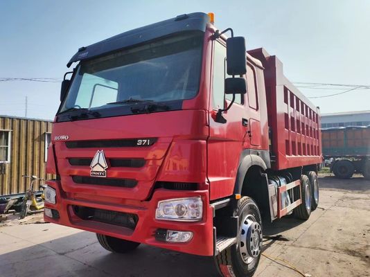 シノトラック HOWO 6*4 ダンプトラック 371HP HC16 デュアルバックアクセル フロントリフティングスタイル