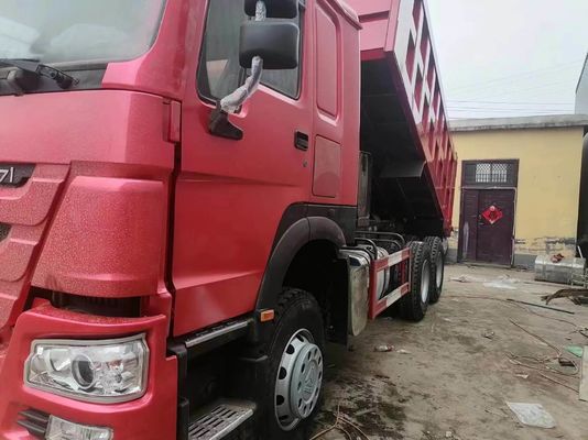 371HP Sinotruk HOWO 6*4 ダンプトラック 10タイヤ ターパートラック 様々な地形に適しています