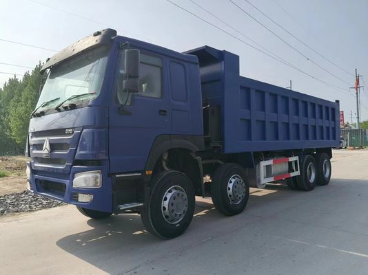 都市建設における重荷ダンプ用 8X4 ダークブルーユーロ3