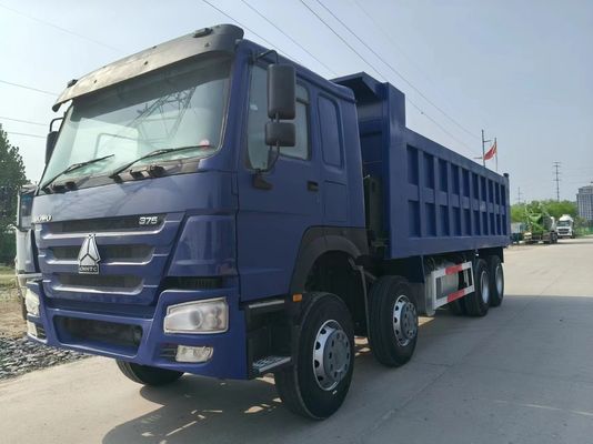 都市建設における重荷ダンプ用 8X4 ダークブルーユーロ3