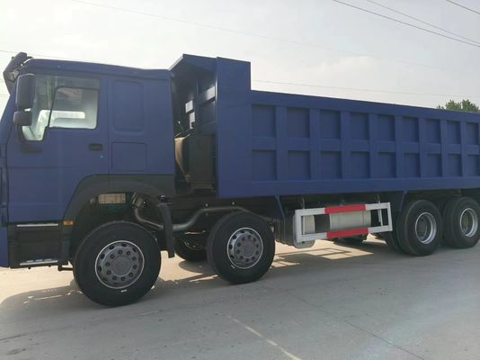 都市建設における重荷ダンプ用 8X4 ダークブルーユーロ3
