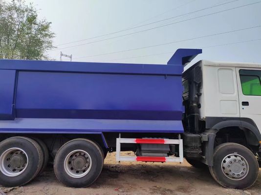 6X4 HOWO 400HP 12ホイールUバスケットティッパーダンパーティッパートラック 6-8Lエンジン容量