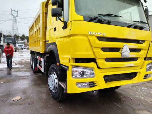 6-8L エンジン容量 シノトラック HOWO 6*4 ダンプトラック 右方向運転 中古トラック