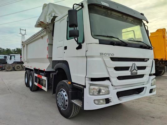 351-450hp 高容量半径タイヤ設計 HOWO 6*4 U型建設用ティッパートラック