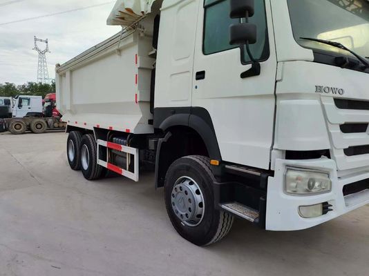 351-450hp 高容量半径タイヤ設計 HOWO 6*4 U型建設用ティッパートラック