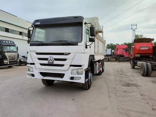 351-450hp 高容量半径タイヤ設計 HOWO 6*4 U型建設用ティッパートラック