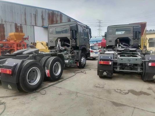 HOWO 6*4 トラクタートラック 351-450HP ユーロ 3/4/5 WD615.47 WD615.96E 手動トランスミッション