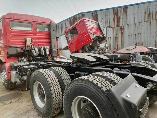 半径タイヤ設計 400HP HOWO トラクタートラック 6*4 10 輪 シノトラック マニュアルトランスミッション