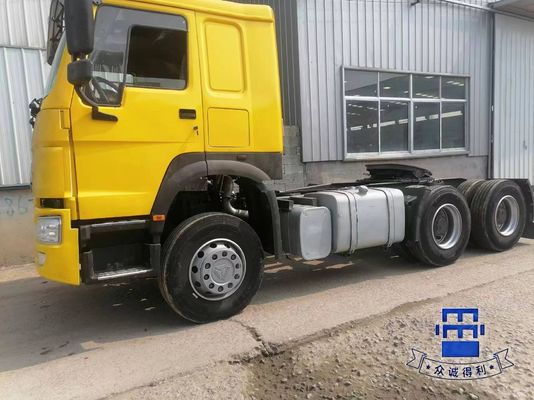 シノトルク トラクター トラック 6*4 6~8L エンジン容量から使用する黄色