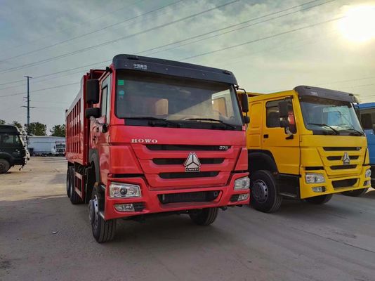 改装可能な 6-8L エンジン容量 HOWO 6*4 輸送用の建設用ダンプトラック