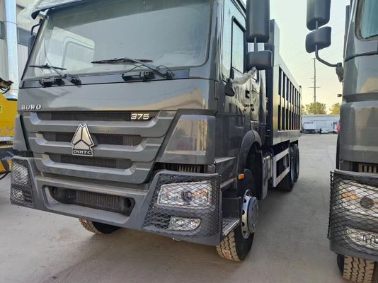 改装可能な 6-8L エンジン容量 HOWO 6*4 輸送用の建設用ダンプトラック