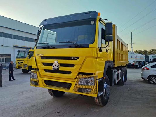 改装可能な 6-8L エンジン容量 HOWO 6*4 輸送用の建設用ダンプトラック