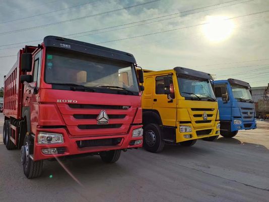 改装可能な 6-8L エンジン容量 HOWO 6*4 輸送用の建設用ダンプトラック