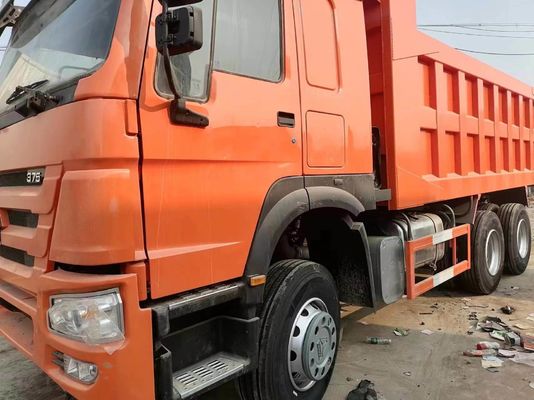 HOWO 6*4 10ホイールと371-430HPのウェイチャイエンジン容量6-8Lのダンプトラック