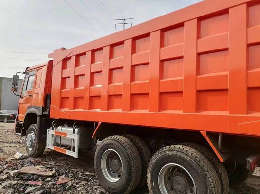 HOWO 6*4 10ホイールと371-430HPのウェイチャイエンジン容量6-8Lのダンプトラック