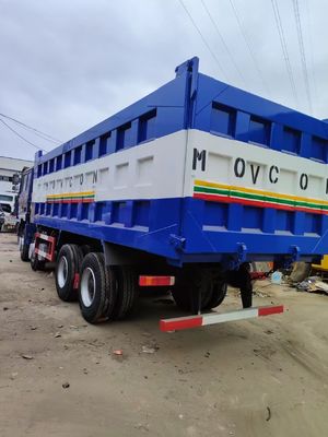 HOWO Th7 6X4 ISO認定のダンプ積荷・卸荷箱トラック/トピックラック