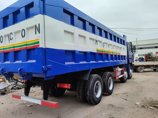 HOWO Th7 6X4 ISO認定のダンプ積荷・卸荷箱トラック/トピックラック