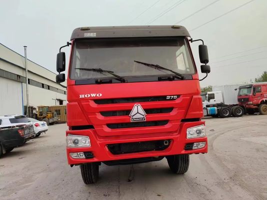 6×4駆動車 フロントリフティングスタイル 375HP HOWO ティッパー トラック 25t 重量ダンプ トラック
