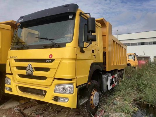 20~100トン 6×4 371HP シノトラック HOWO ISOタイヤ認証付きの中古ダンプトラック