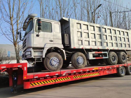 シャックマン 8X4 ダンプトラック 30t 中古 シノトラック スーパードライブ 375HP 12ホイール 40t