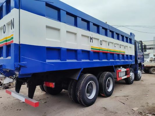 8×4駆動車 Shacman F3000 マニュアルトランスミッション ディーゼルエンジン 傾斜ダンプトラック